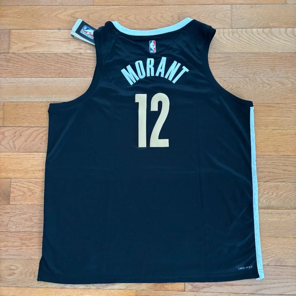 NWT Nike Mens XXL 56 Ja Morant Memphis Grizzlies City Edition Jersey‎ Swingman